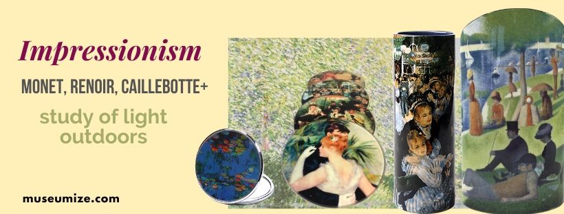 impressionism museum gifts, monet, renoir, waterlilies