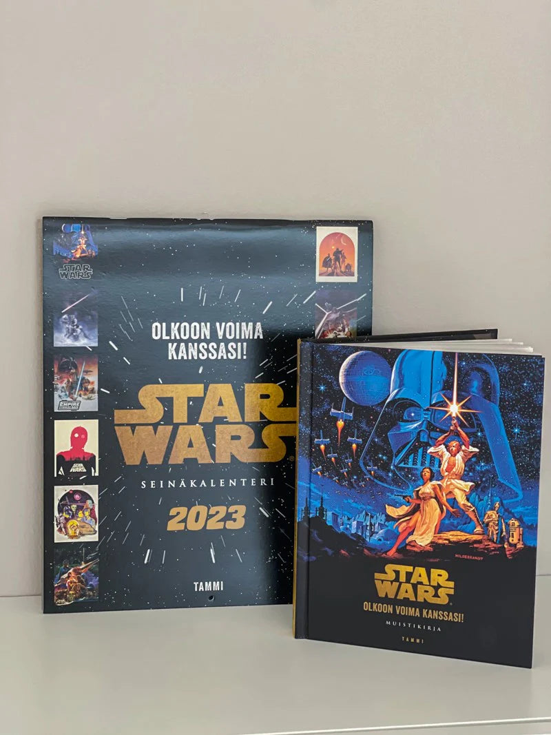 Star Wars Olkoon Voima kanssasi! 2023 seinäkalenteri ja muis – FLEA  LELUKAUPPA