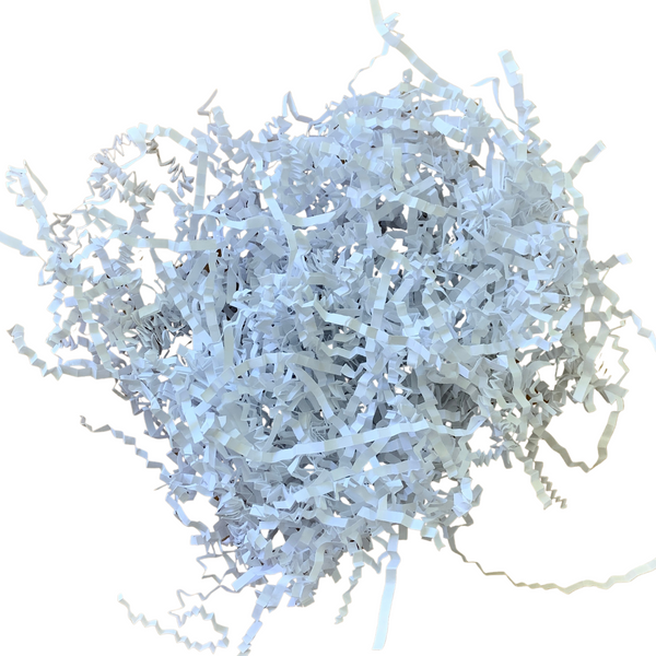 Light Blue Crinkle Paper Shred - 10 lb Box