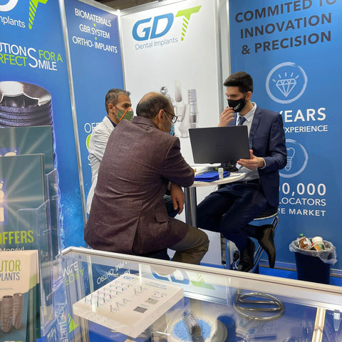 GDT Dental Implants meeting with customers in IDS International Dental Show 2021 - Cologne, Germany