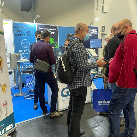 GDT Dental Implants customer service in IDS International Dental Show 2021 - Cologne, Germany