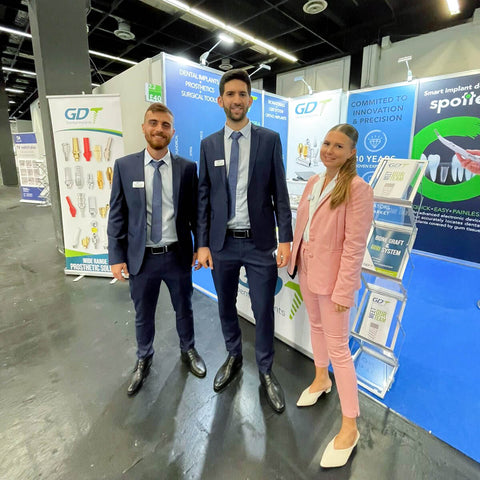 GDT Dental Implants sales team in IDS International Dental Show 2021 - Cologne, Germany