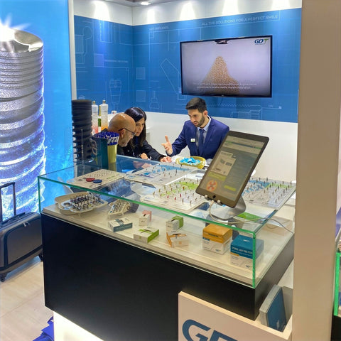 GDT Dental Implants showcasing products at the IDS International Dental Show 2023