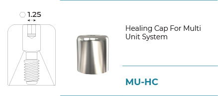 Healing Cap For Multi Unit Abutment