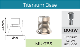 Titanium Base For Multi Unit