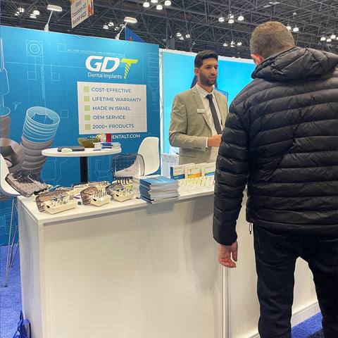 GDT Dental Implants exhibiting at the GNYDM Greater New York International Dental Meeting 2023