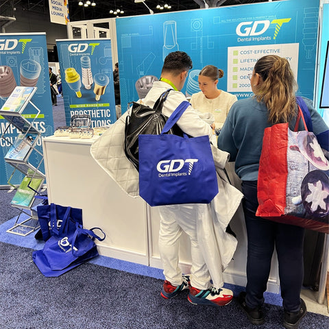 GDT Dental Implants booth at the GNYDM Greater New York International Dental Meeting 2023
