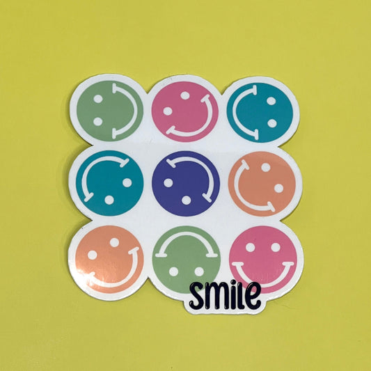 Buy Smiley Stickers3D Embossed, Water Proof online