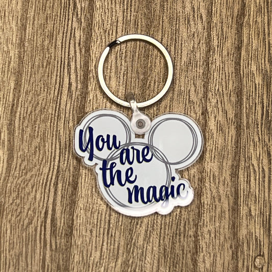 Magic U Dog Key Chain