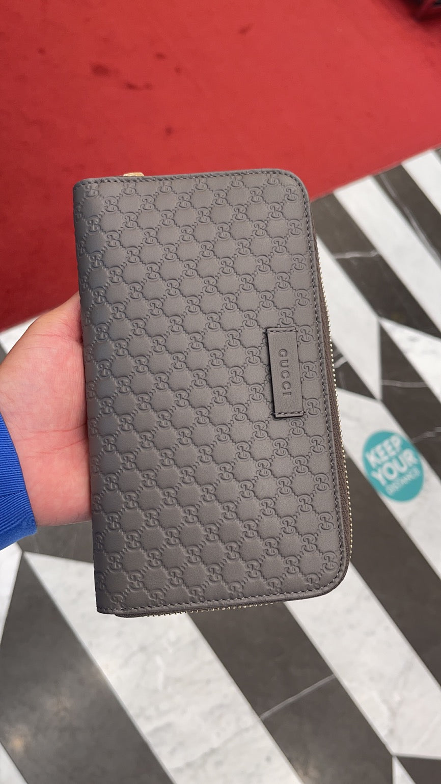 gucci microguccissima leather wallet