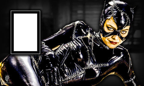 Catwoman SlabFrame Slab Display Custom Art Frame