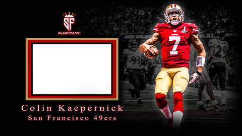 Colin Kaepernick SlabFrame Slab Display Custom Art Frame