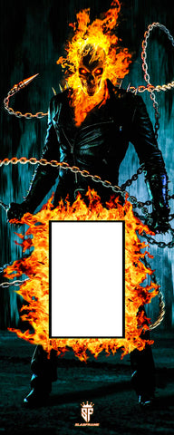 Ghostrider SlabFrame Slab Display Custom Art Frame