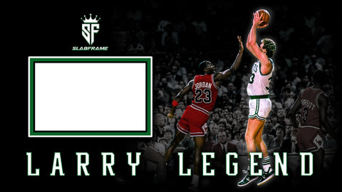 Larry Bird SlabFrame Slab Display Custom Art Frame