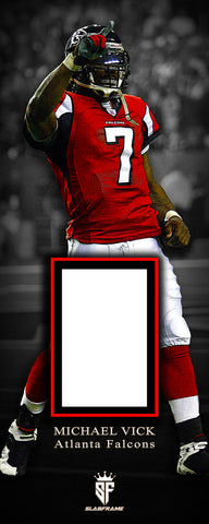 Michael Vick SlabFrame Slab Display Custom Art Frame