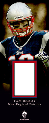 Tom Brady SlabFrame Slab Display Custom Art Frame