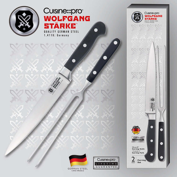  Cuisine:pro® Wolfgang Starke™ 3 Piece Kitchen Starter Knife Set:  Home & Kitchen