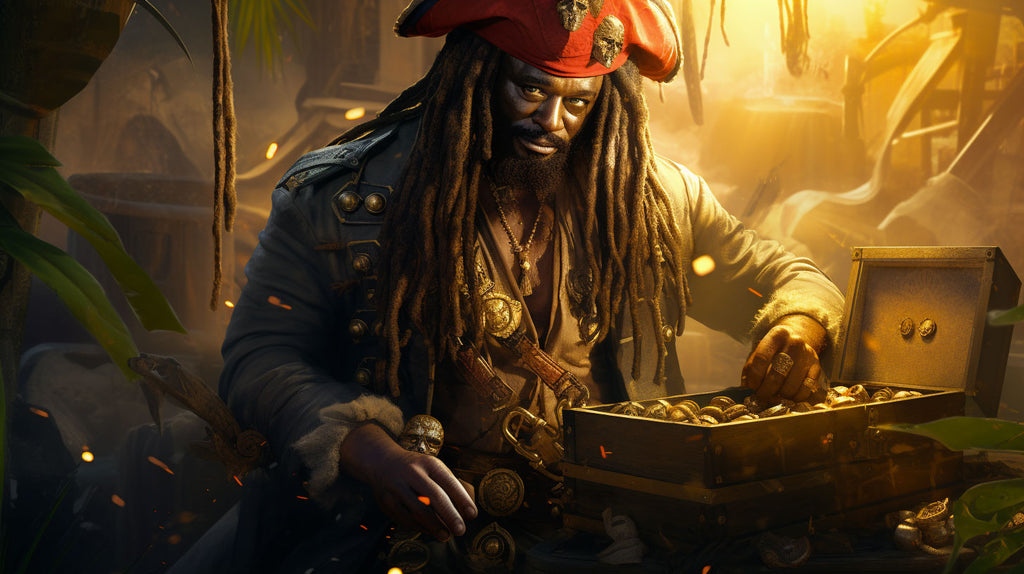 Black Caesar African Black Pirate Hidden Treasure