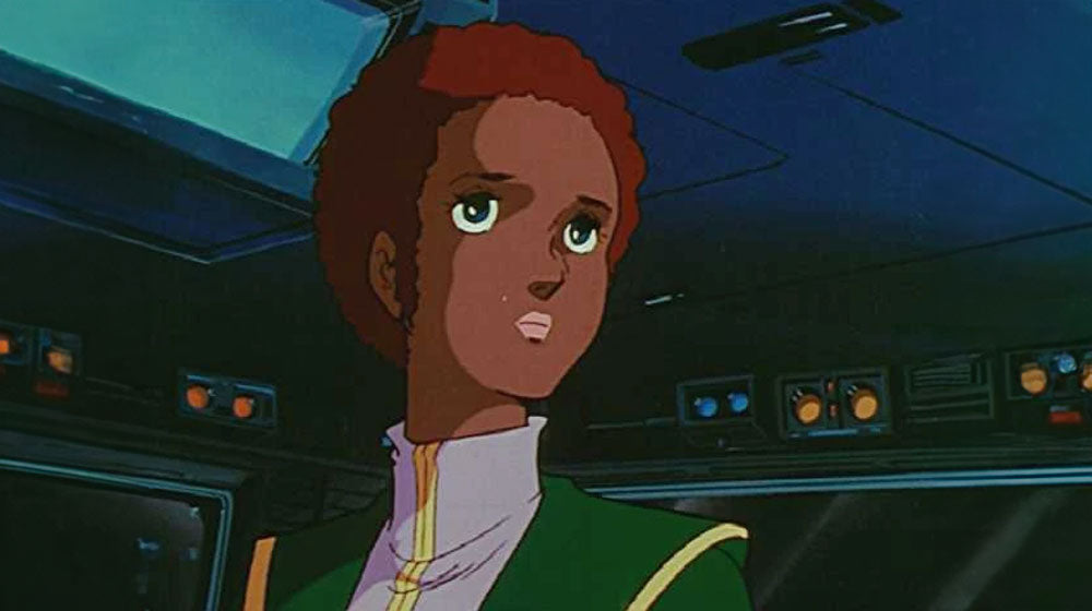 Claudia Grant de "Robotech" - Personajes de anime femeninos negros