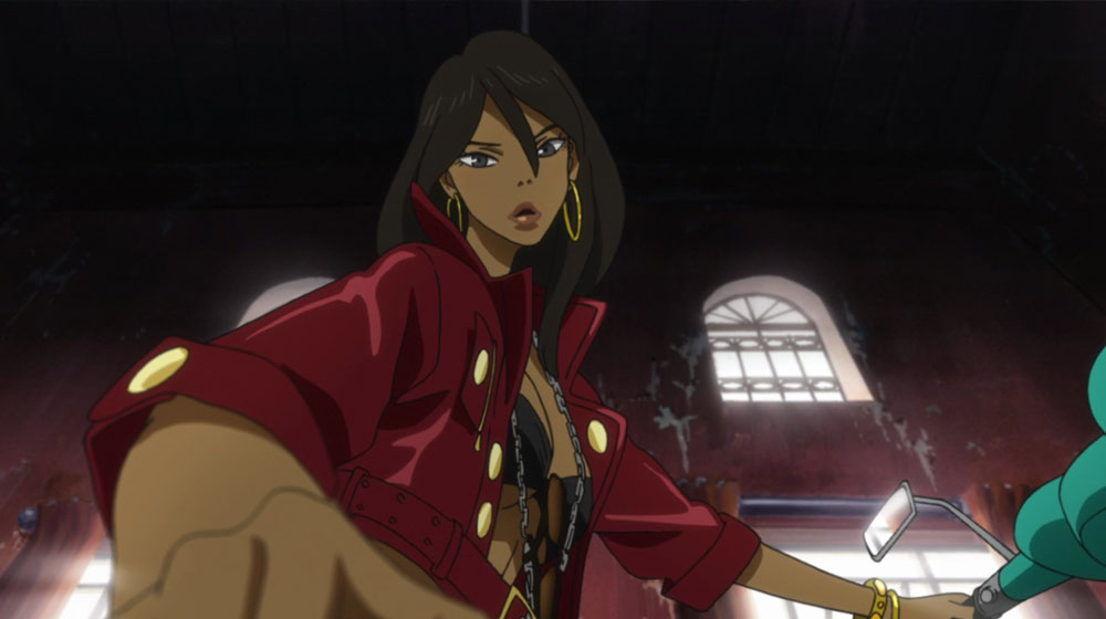 Michiko Malandro de "Michiko to Hatchin" - Personajes de anime femeninos negros