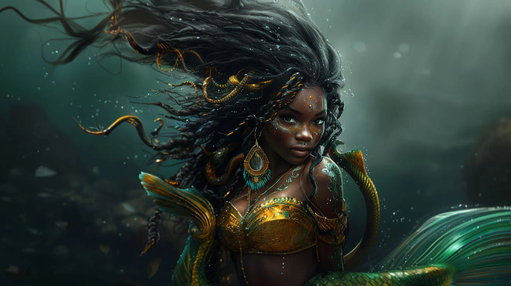 Mami Wata African Goddess Mermaid Of Fertility, Wealth & Sexuality