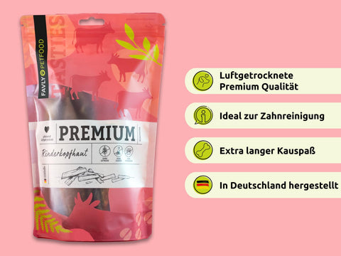 FAVLY Petfood_Rinderkopfhaut