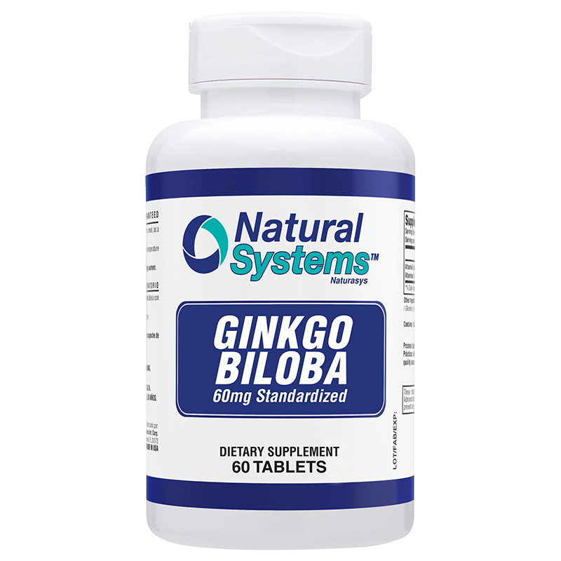 Ginkgo 60 Tabs Natural Systems