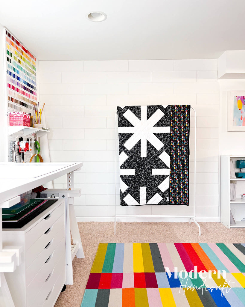 Asterisks Quilt - Peppermint Version by Modern Handcraft