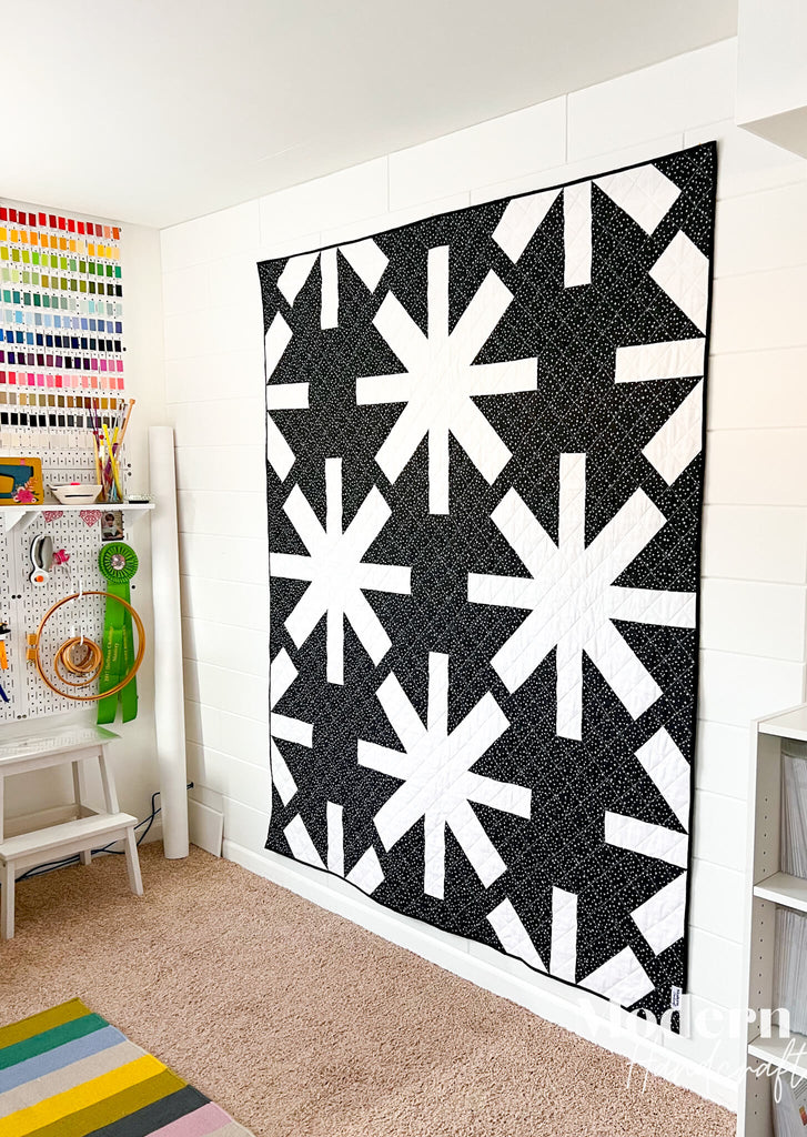 Asterisks Quilt - Peppermint Version by Modern Handcraft