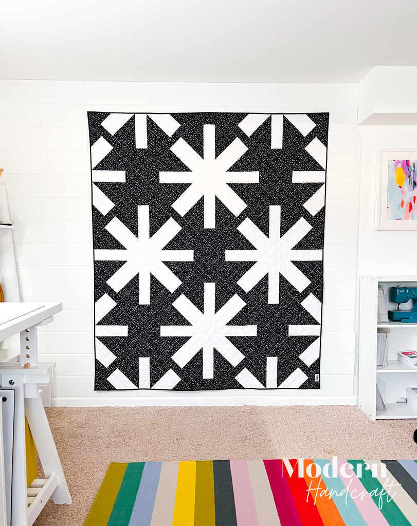 Asterisks Quilt - Peppermint Version by Modern Handcraft