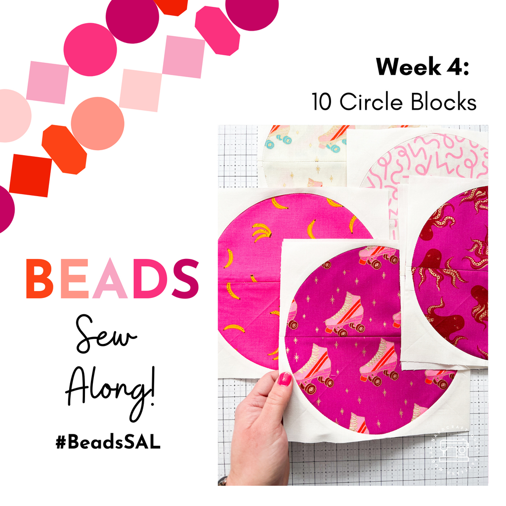 Beads Quilt Sew Along Week 4 - Modernhandcraft.com