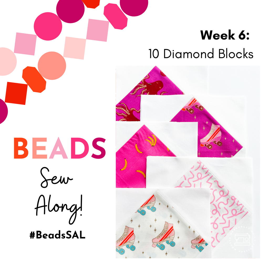 Beads Quilt Sew Along Week 6 - Modernhandcraft.com