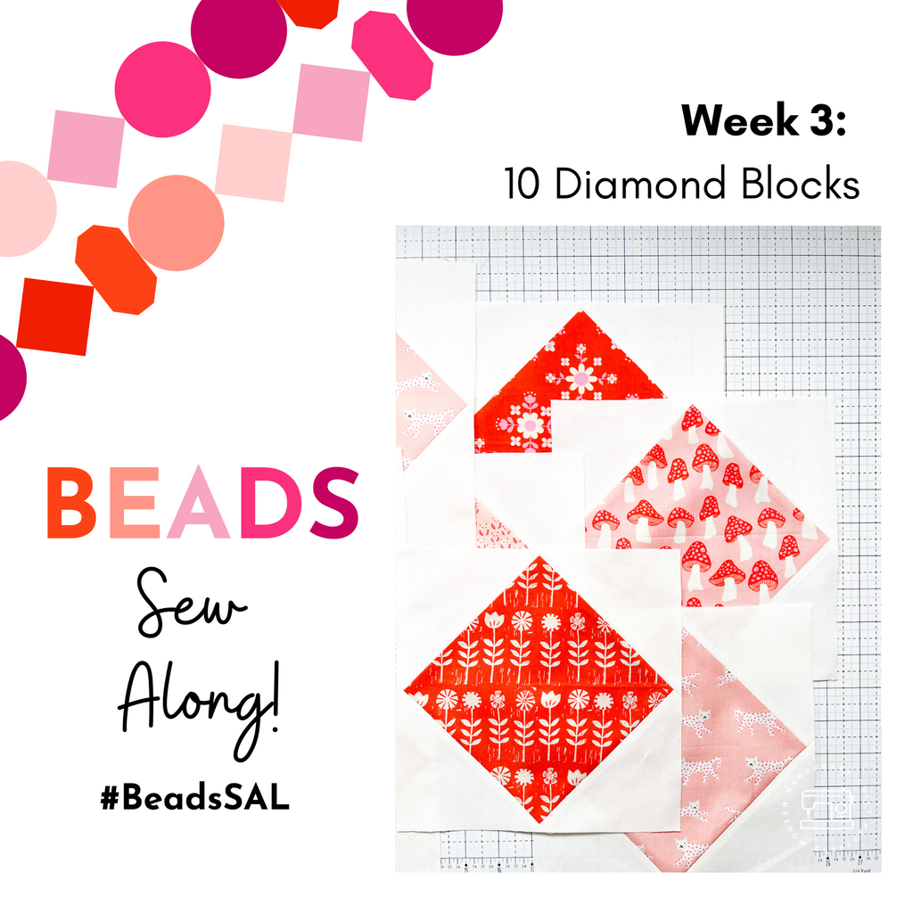 Beads Quilt Sew Along Week 3 - Modernhandcraft.com