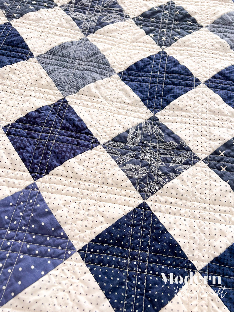 Checkerboard Baby Quilt - Tutorial – modernhandcraft