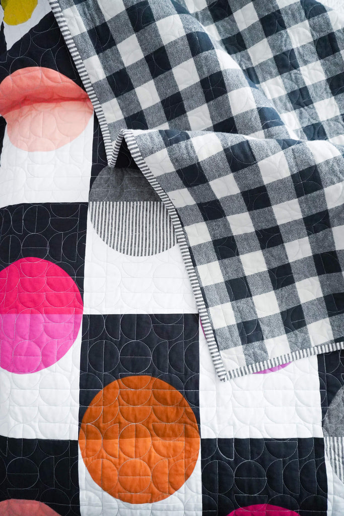 Checkers Quilt - Palette Picks Version by Modernhandcraft.com