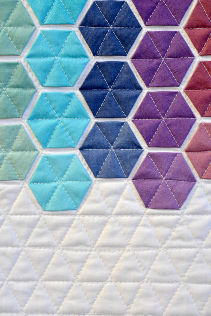 Modern Hexies / Ombre Version - Modernhandcraft.com