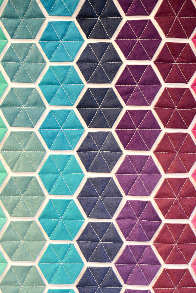 Modern Hexies / Ombre Version - Modernhandcraft.com