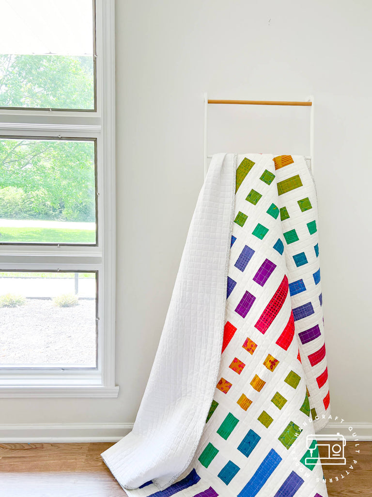 Dot and Dash Quilt - Stitched Version by Modern Handcraft