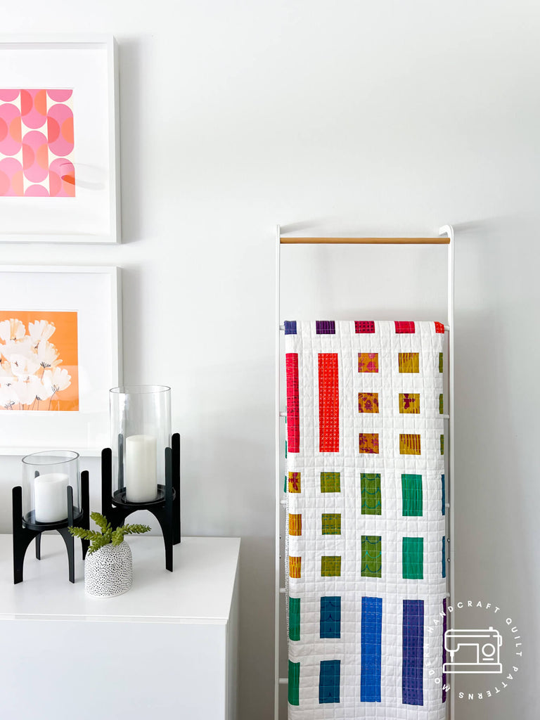 Dot and Dash Quilt - Stitched Version by Modern Handcraft