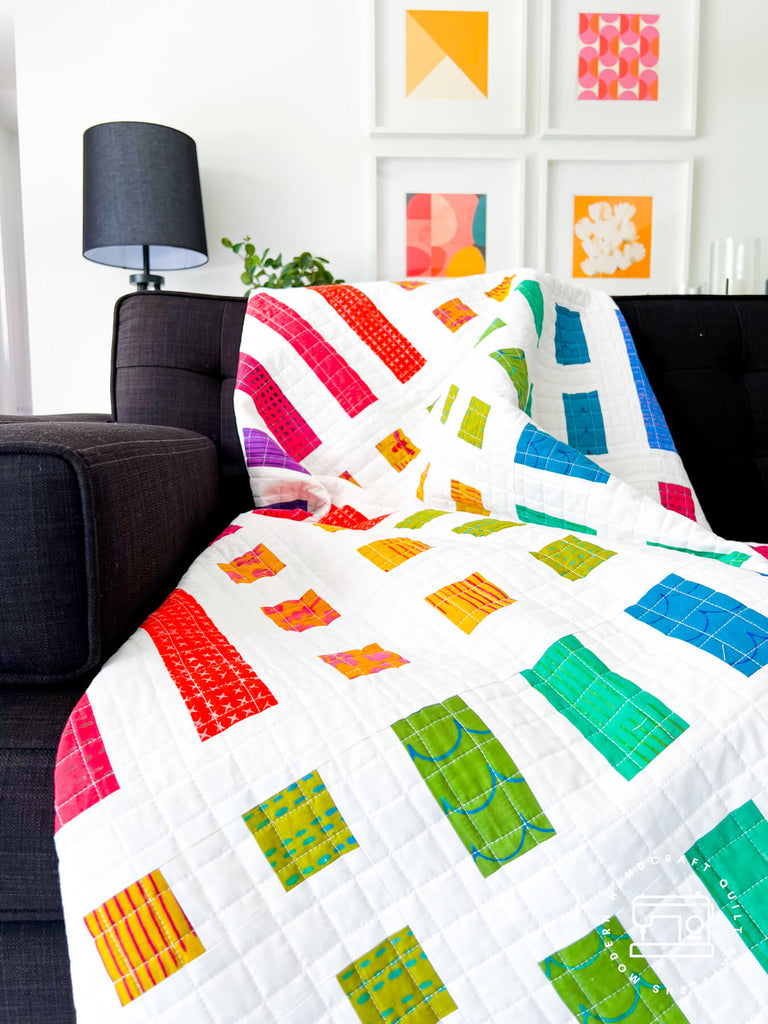 Dot and Dash Quilt - Stitched Version by Modern Handcraft