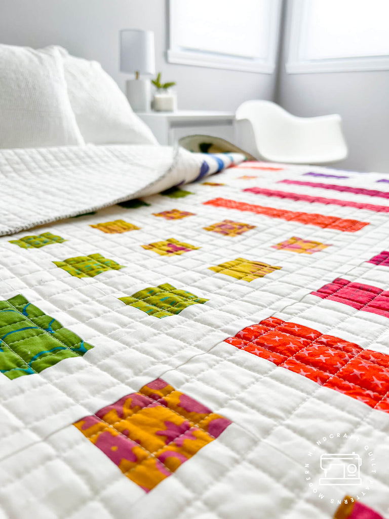 Dot and Dash Quilt - Stitched Version by Modern Handcraft