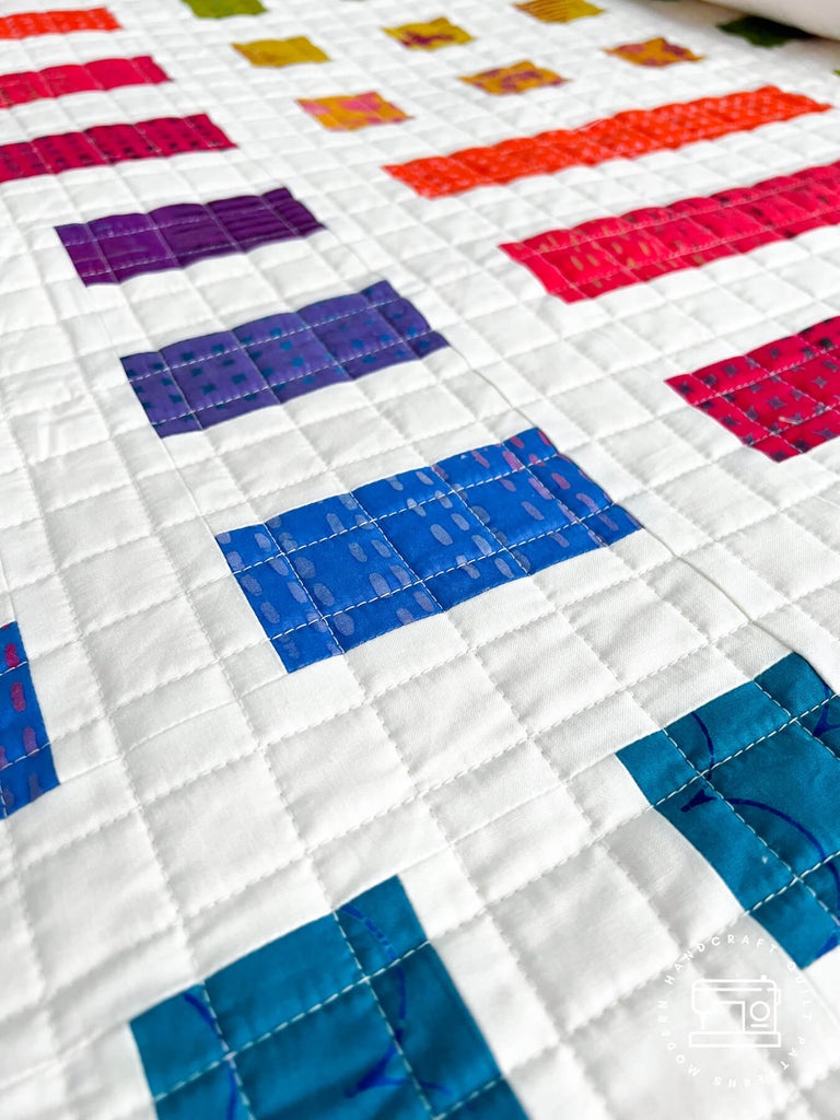 Dot and Dash Quilt - Stitched Version by Modern Handcraft