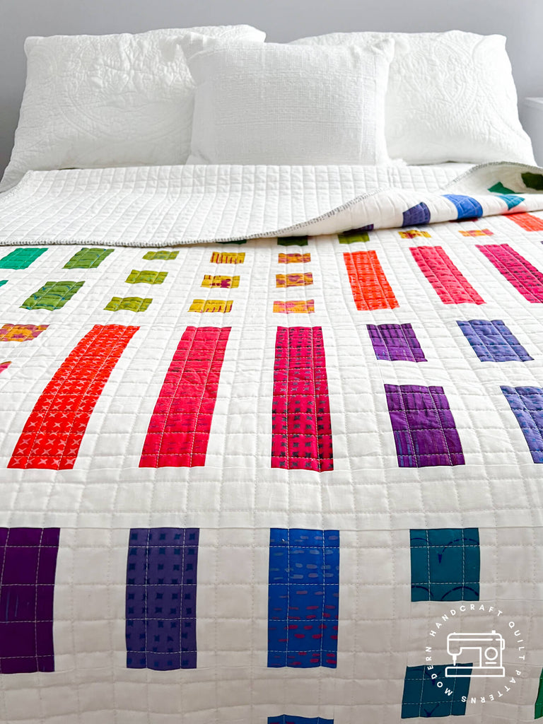 Dot and Dash Quilt - Stitched Version by Modern Handcraft
