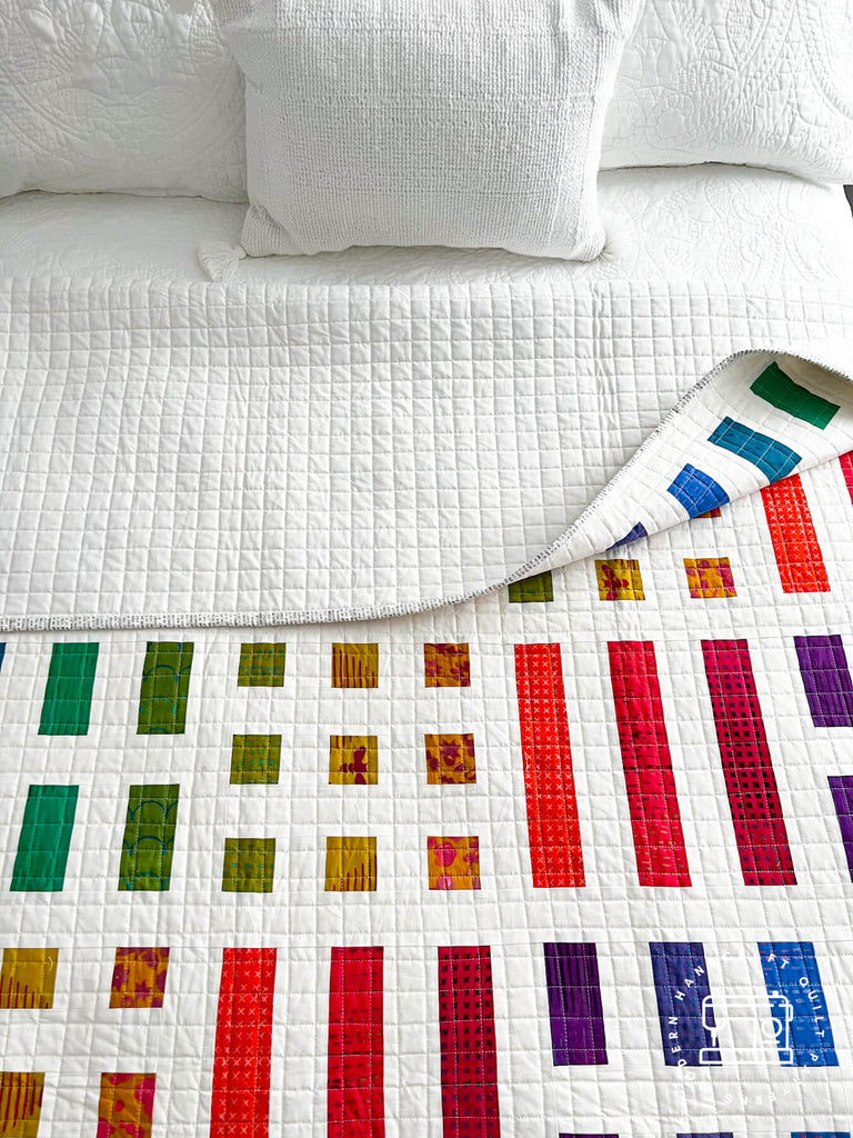 Dot and Dash Quilt - Stitched Version by Modern Handcraft