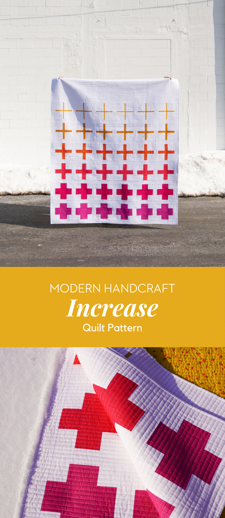 Increase Quilt / Cross Stitch Version - Modernhandcraft.com