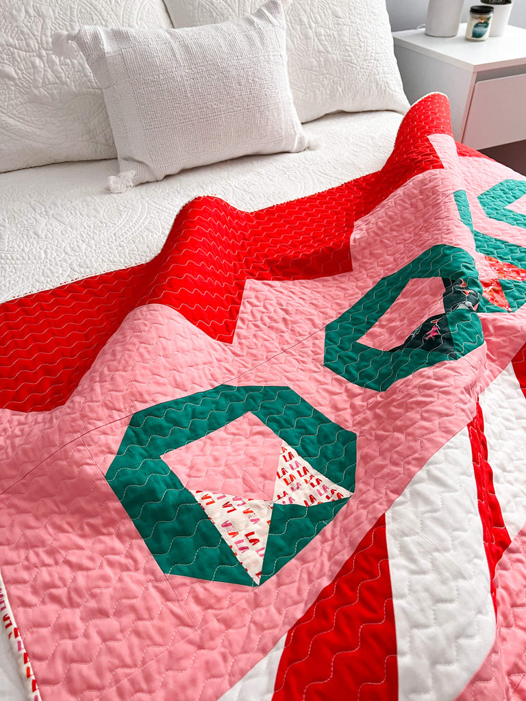 Frosty Quilt - Christmas in the City Version by Modernhandcraft.com