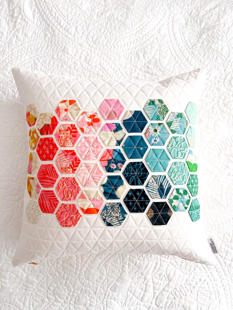 Hexie Pillow - Reverie Version by Modern Handcraft