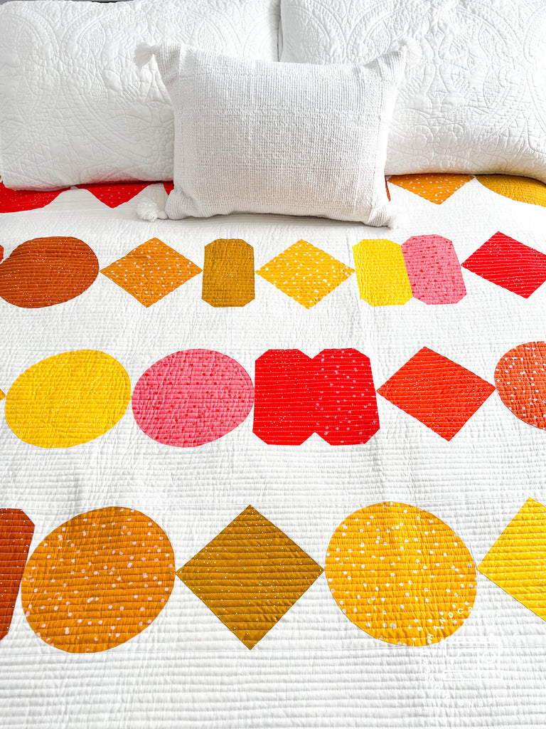 Beads Quilt Pattern / Starburst Version - Modernhandcraft.com