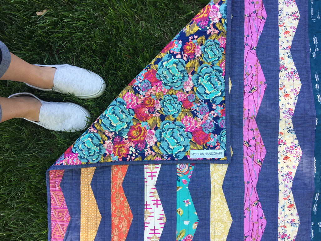 Stack Quilt / Fusions Version – modernhandcraft