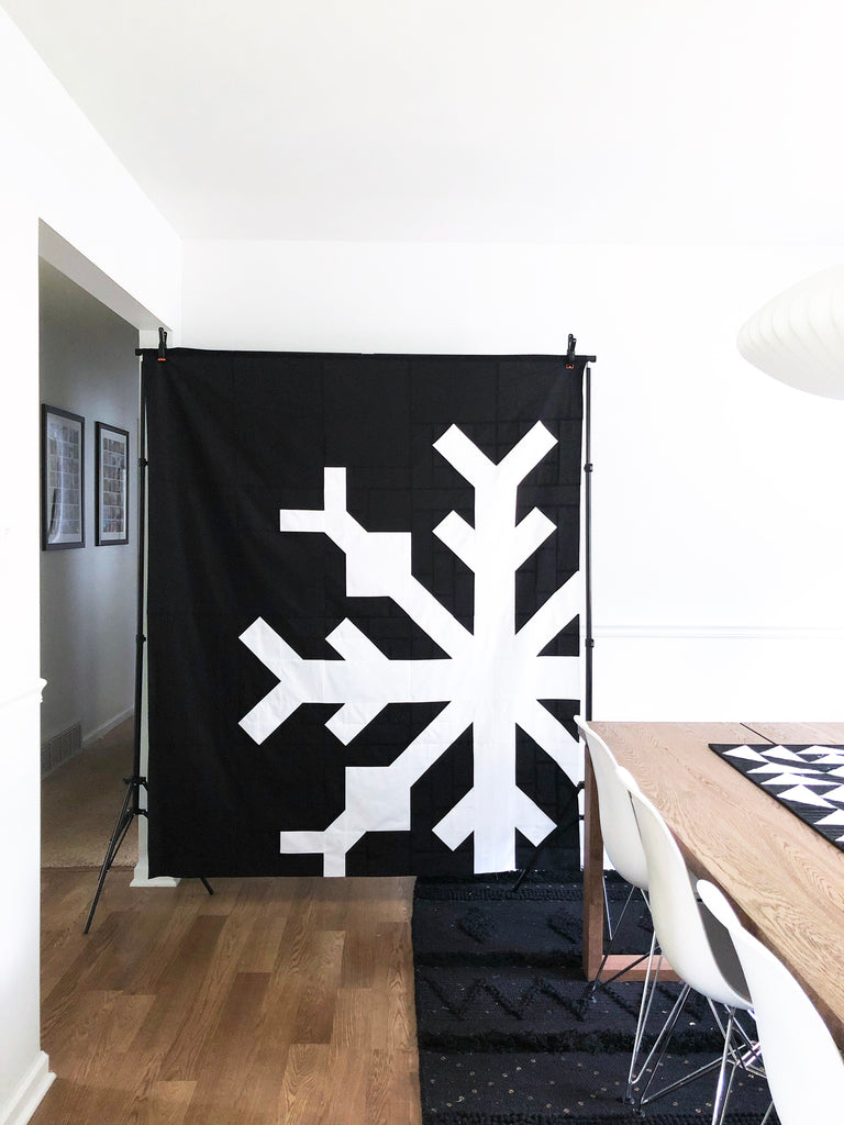 Snowflake Quilt Pattern - Modernhandcraft.com